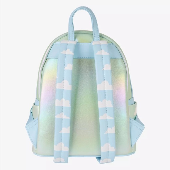 Loungefly Disney Mickey & Friends Hot Air Balloon Pockets Mini Backpack NWT - Picture 2 of 4